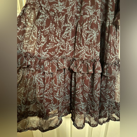 Olivaceous Ruffled Dress - Perfect for Fall - Picture 4 of 6